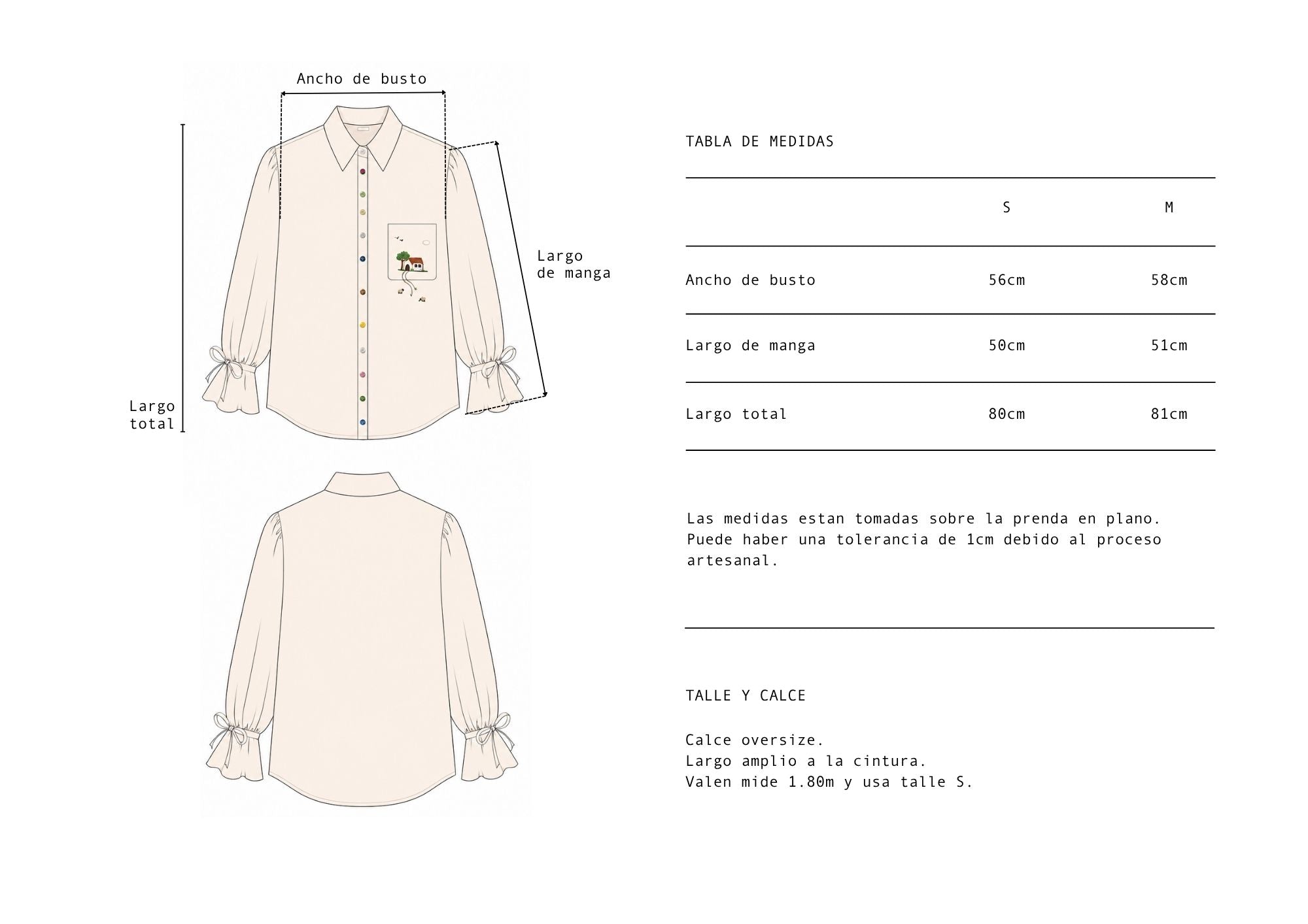 Camisa Inés Crema