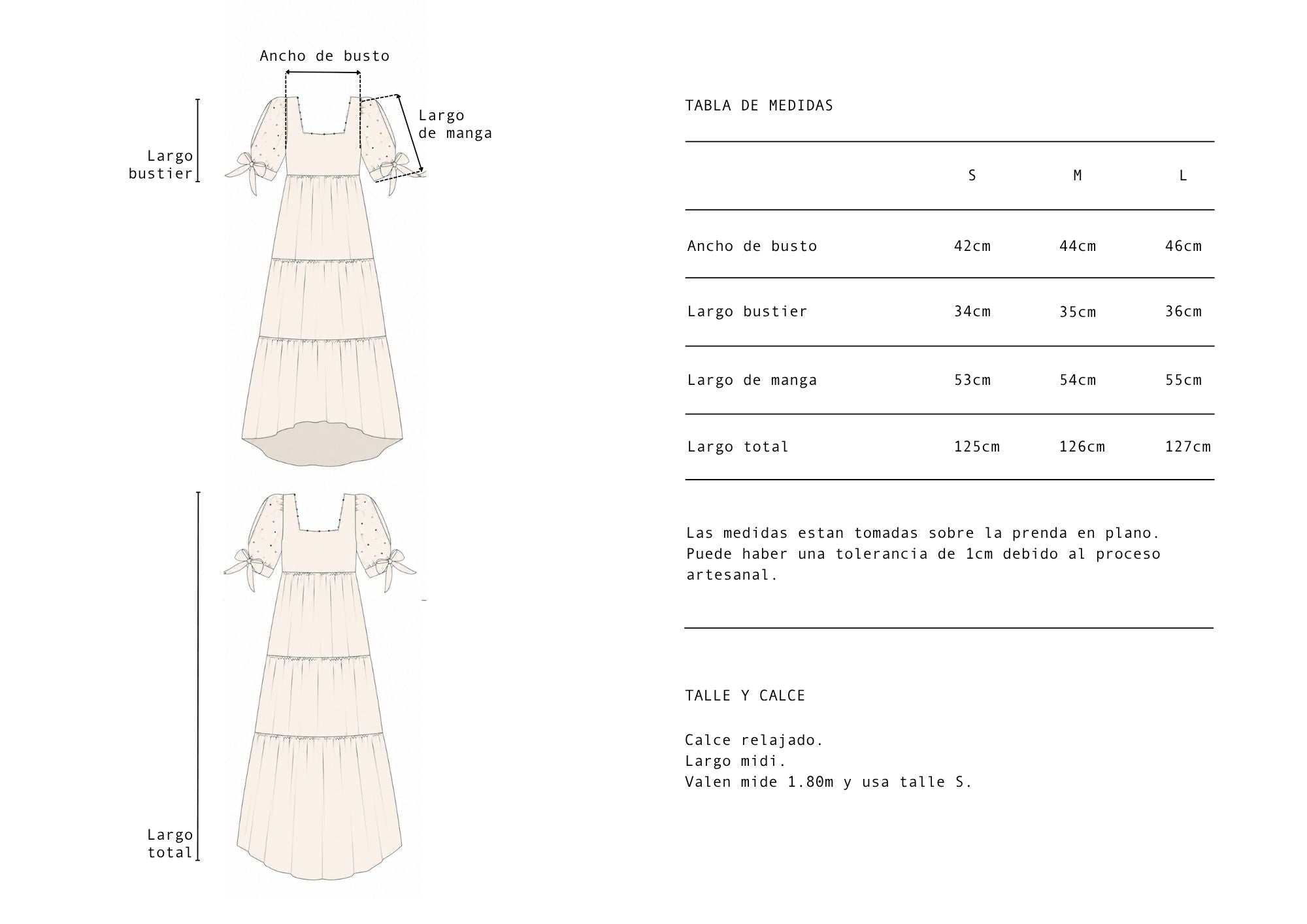 Vestido Ámbar Crema