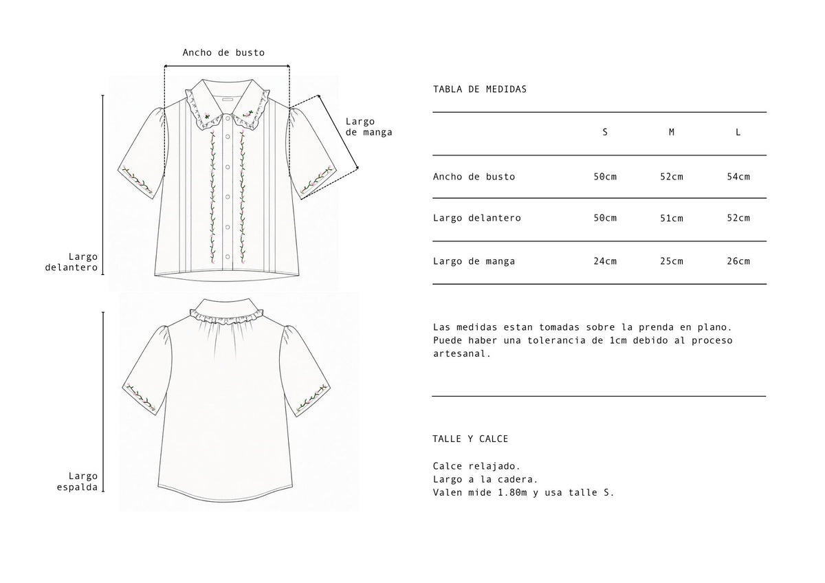 Blusa Malta blanco