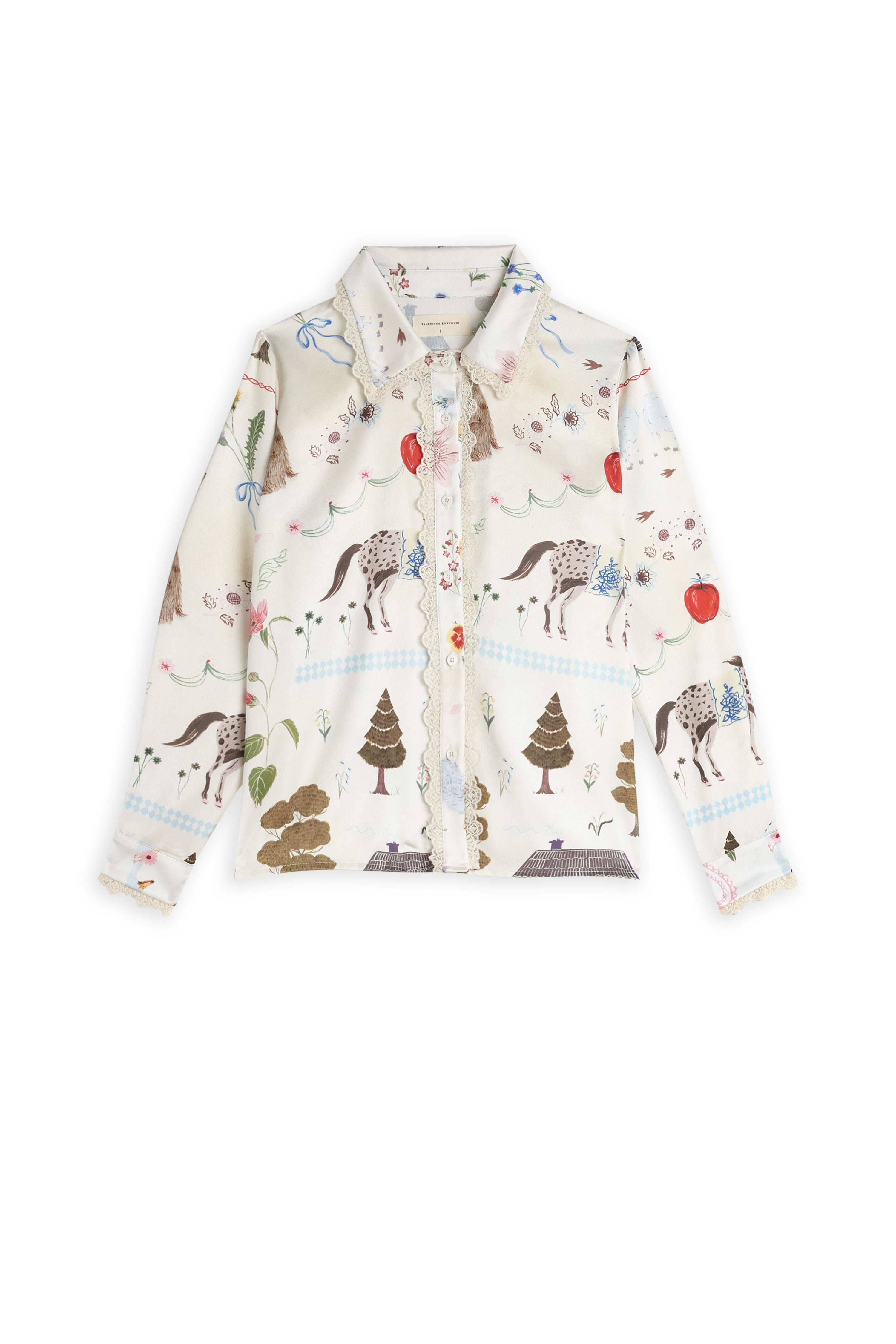 Camisa Abigail crudo