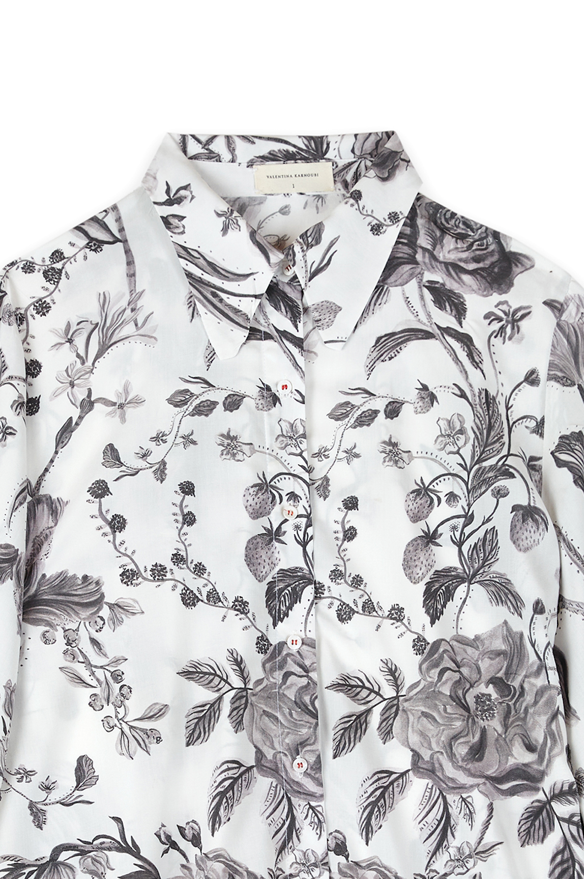Camisa Magnolia botanic b&n