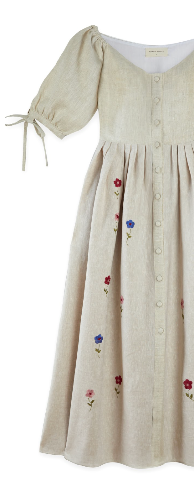 Vestido Caliope crema