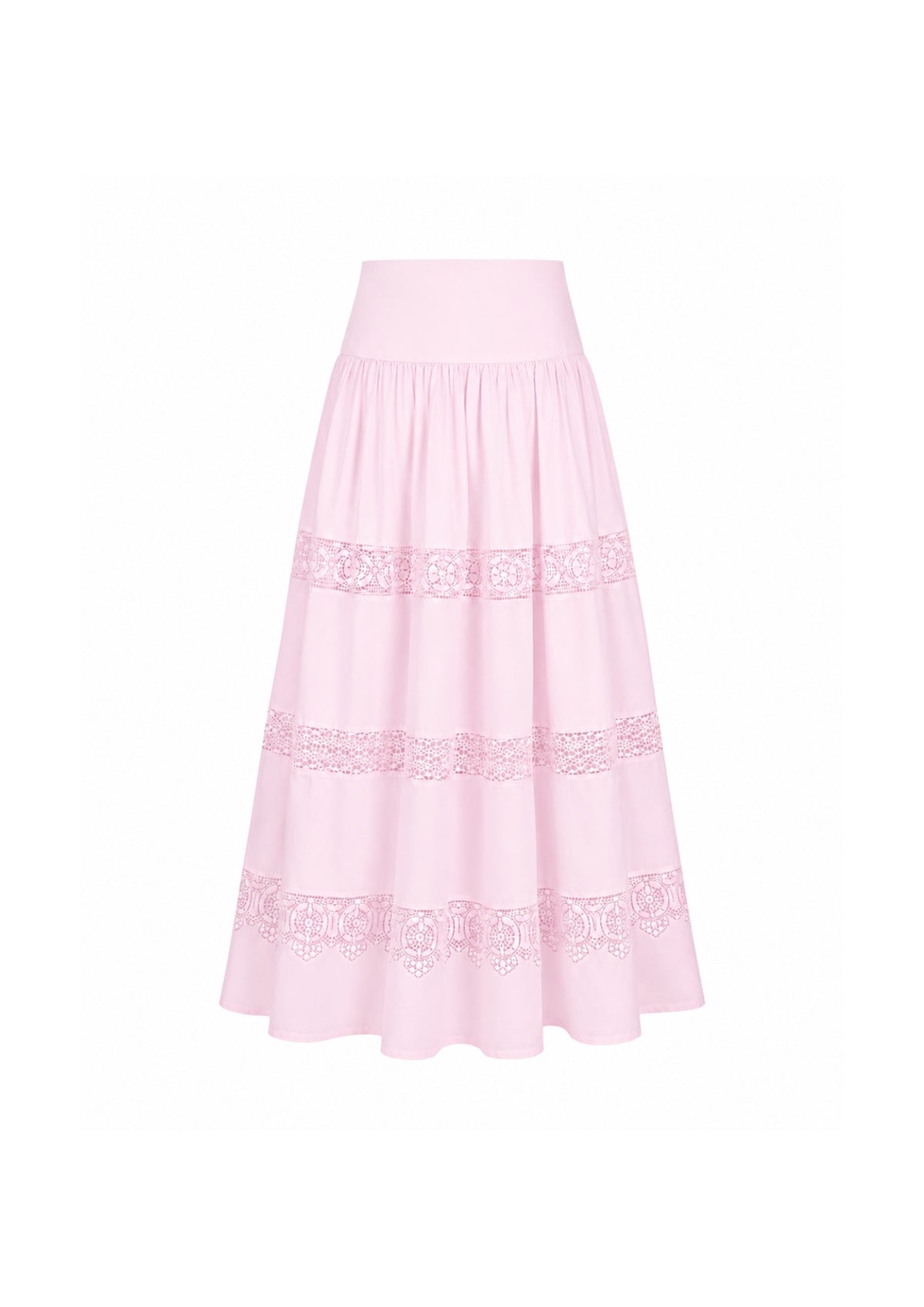 Falda Justina Rosa