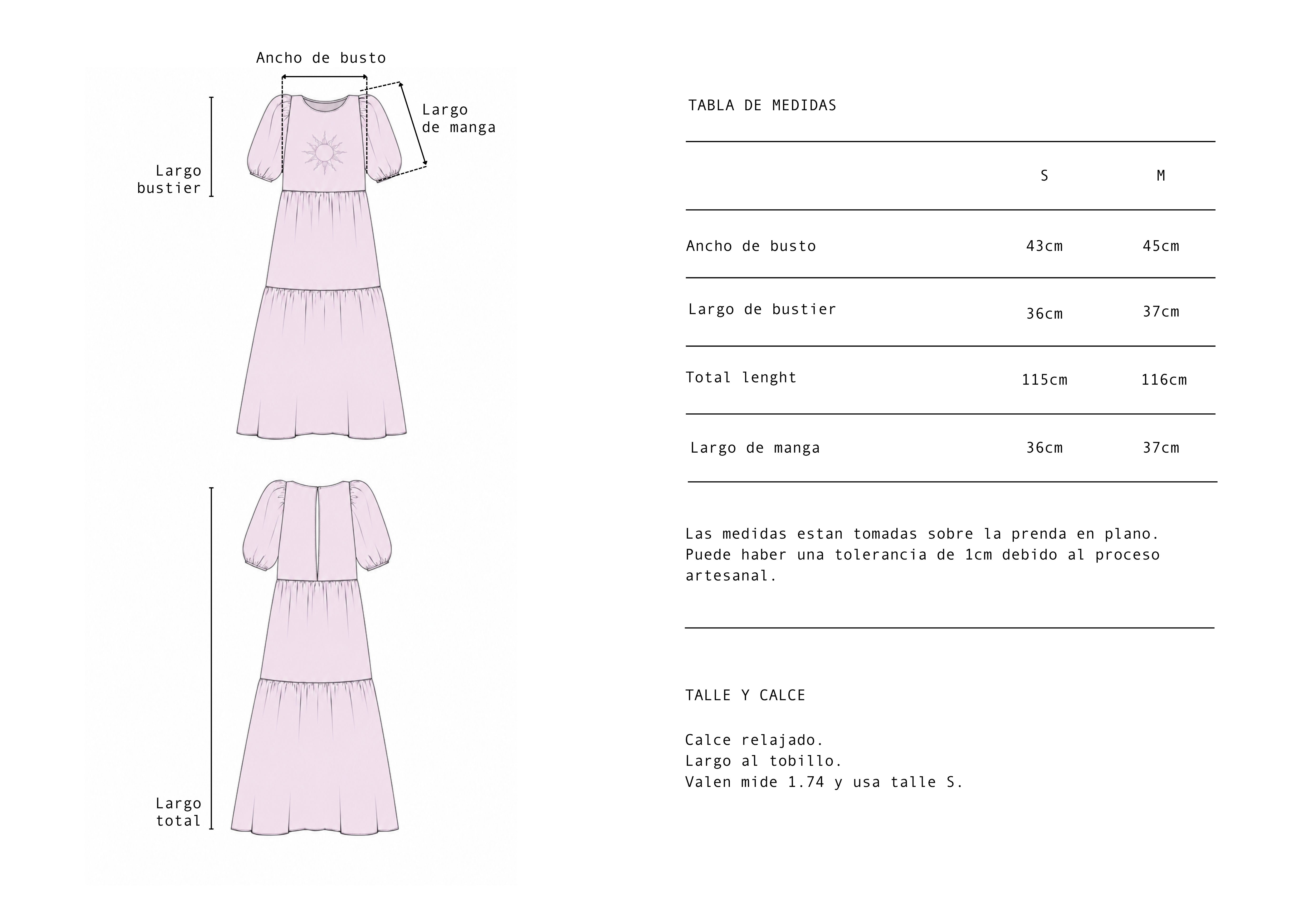 Vestido Dolly Rosa