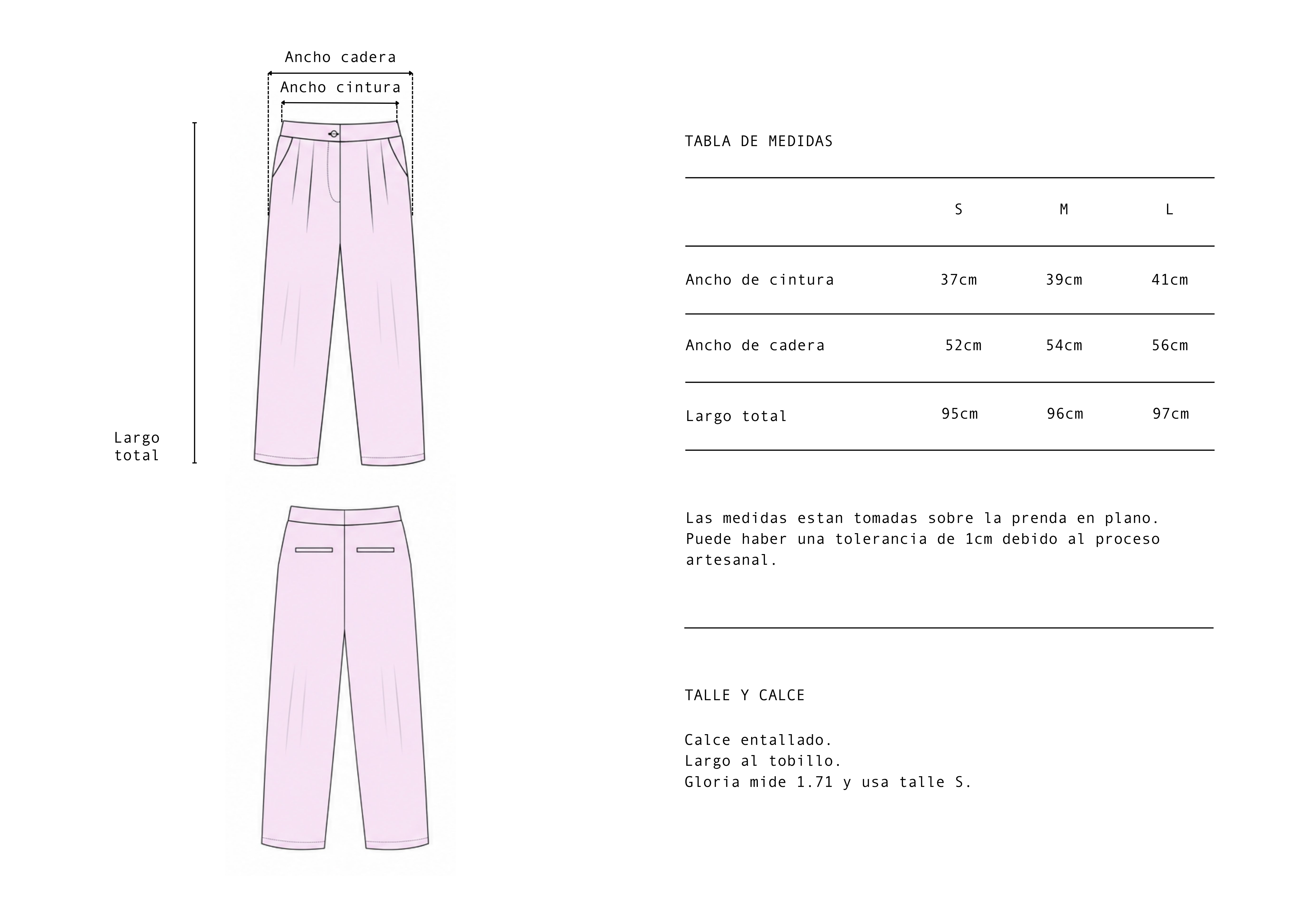 Pantalón Pampa Rosa