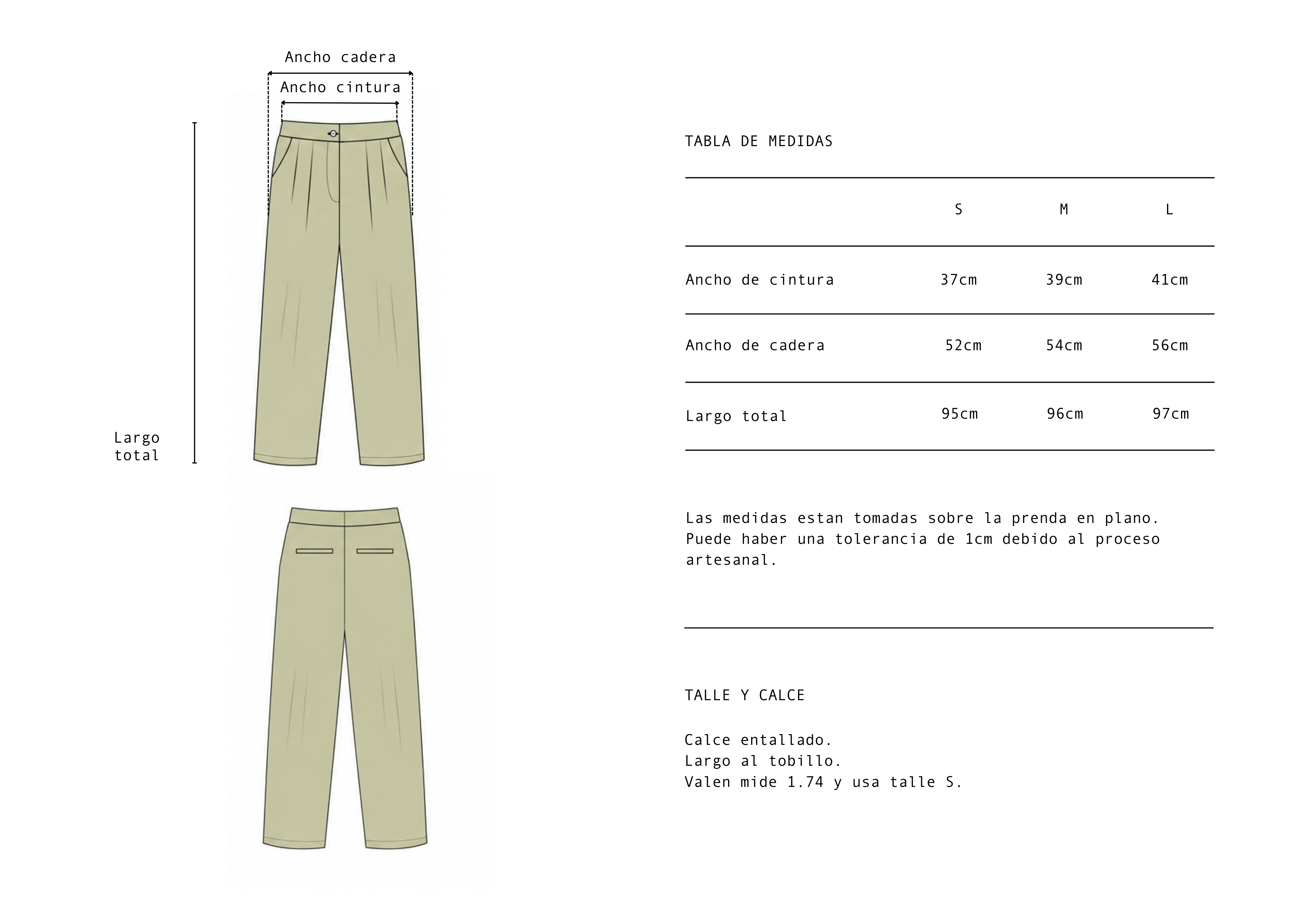 Pantalón Pampa Oliva