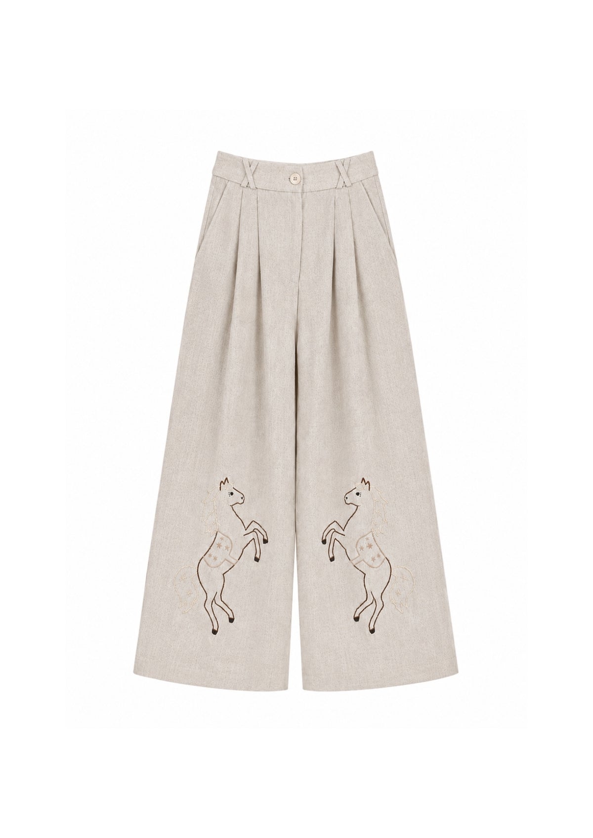 Pantalón Brava crema