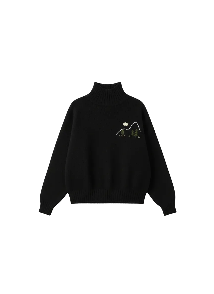 Sweater Invernia negro
