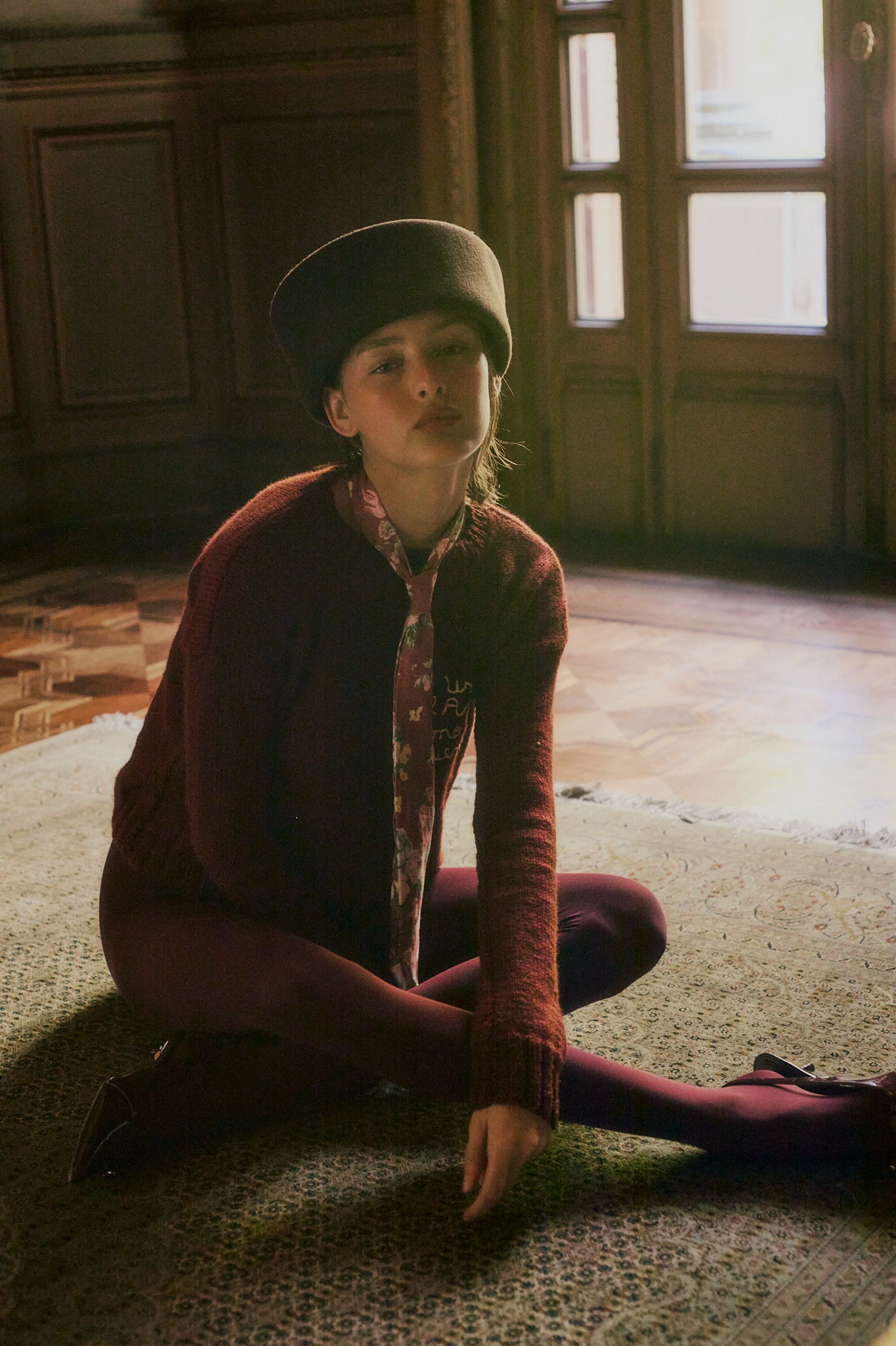 Sweater Gustavo bordeaux