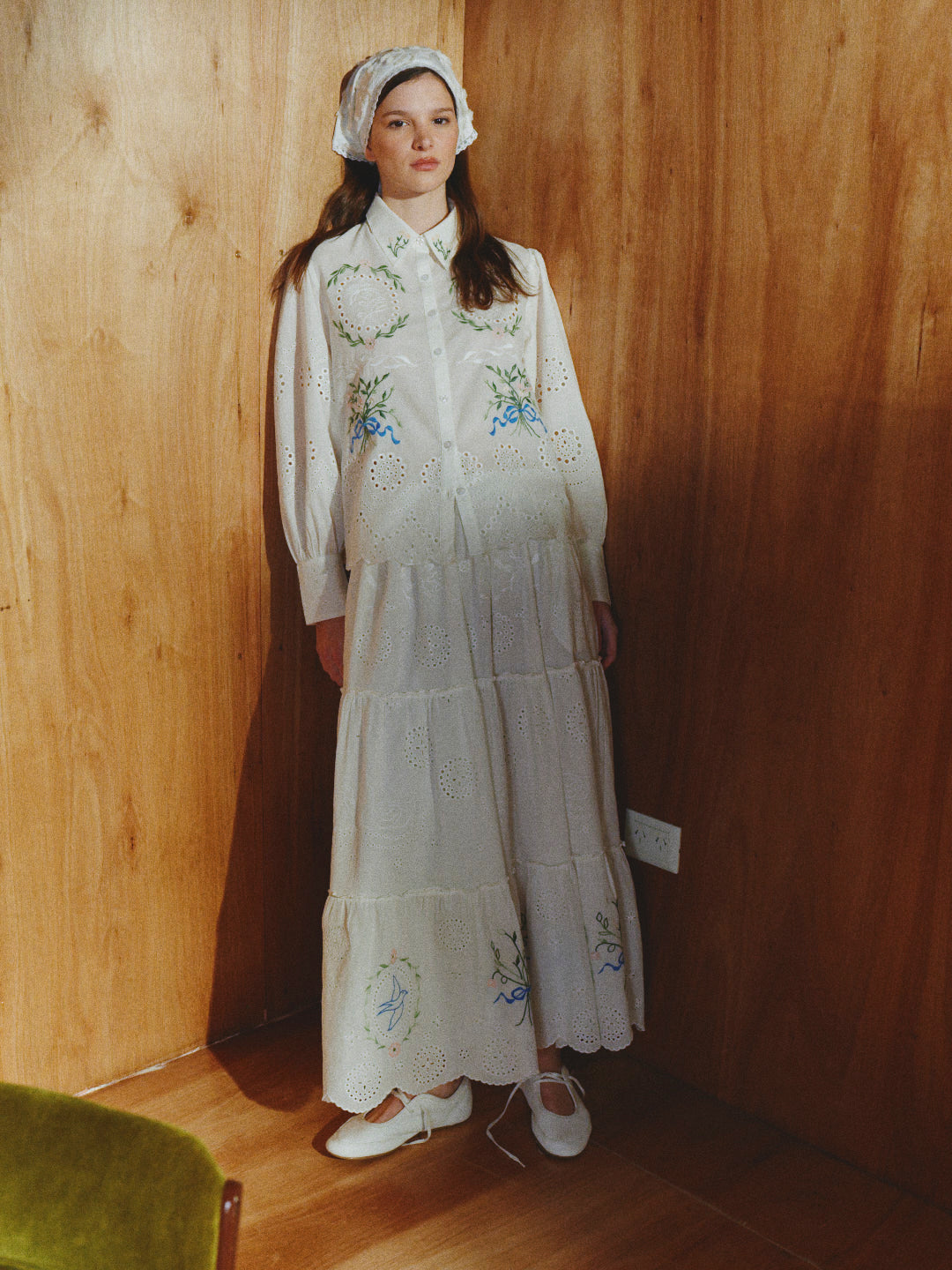 Falda Penélope Blanco