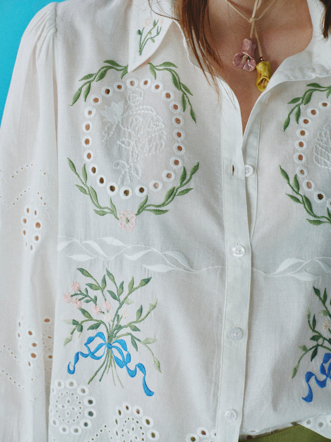 Camisa Enriqueta Blanco