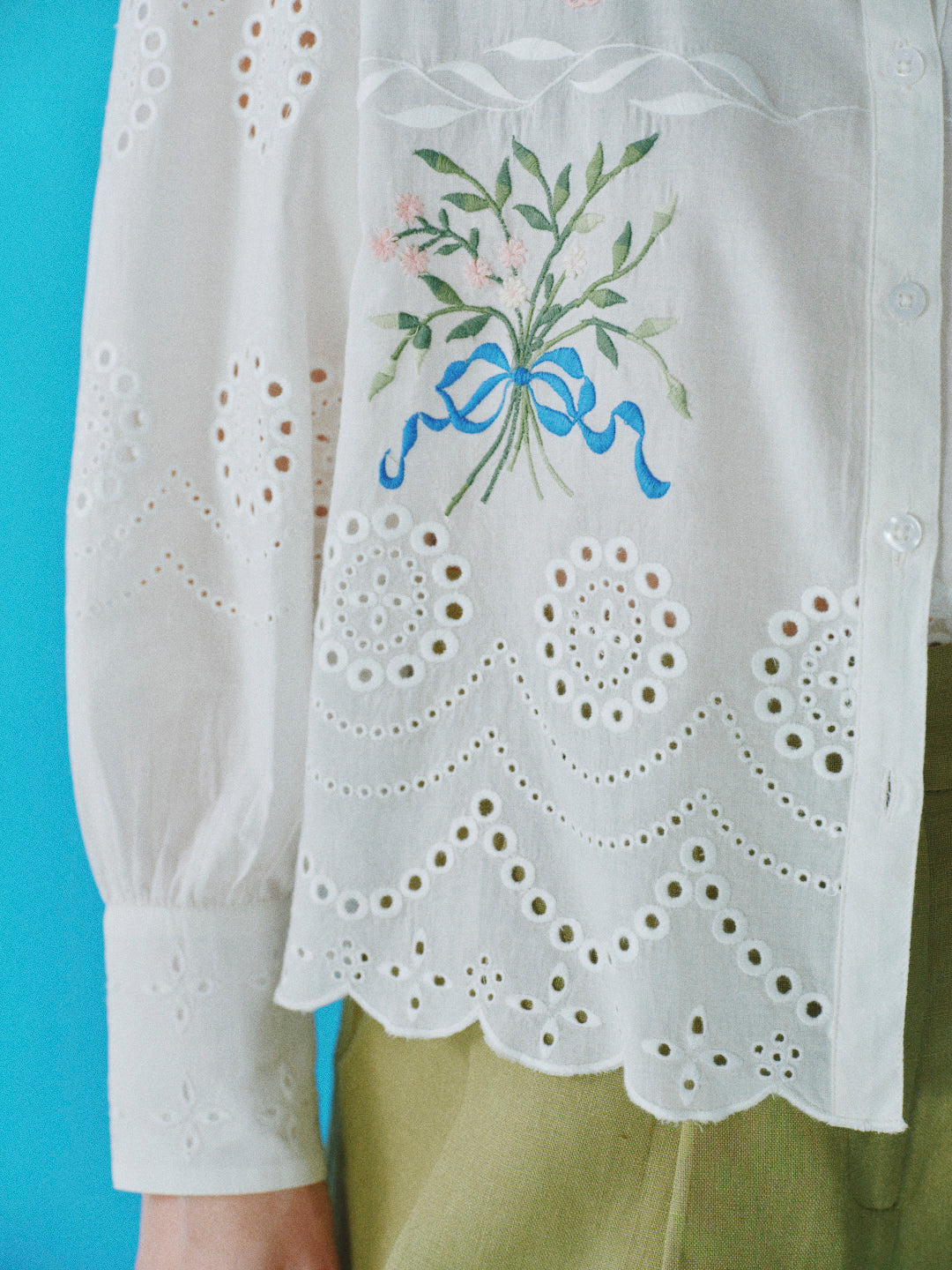 Camisa Enriqueta Blanco