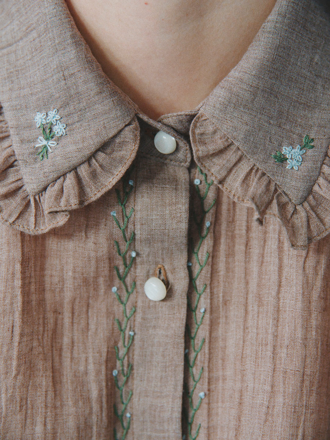 Blusa Malta visón