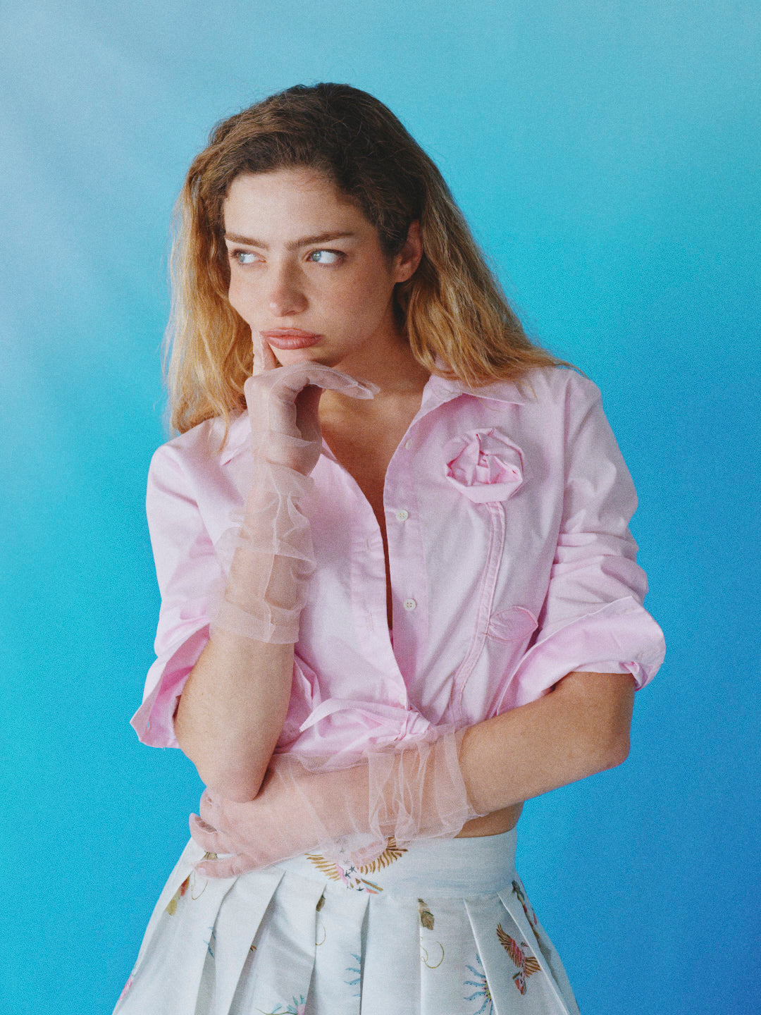 Camisa Brigitte Rosa