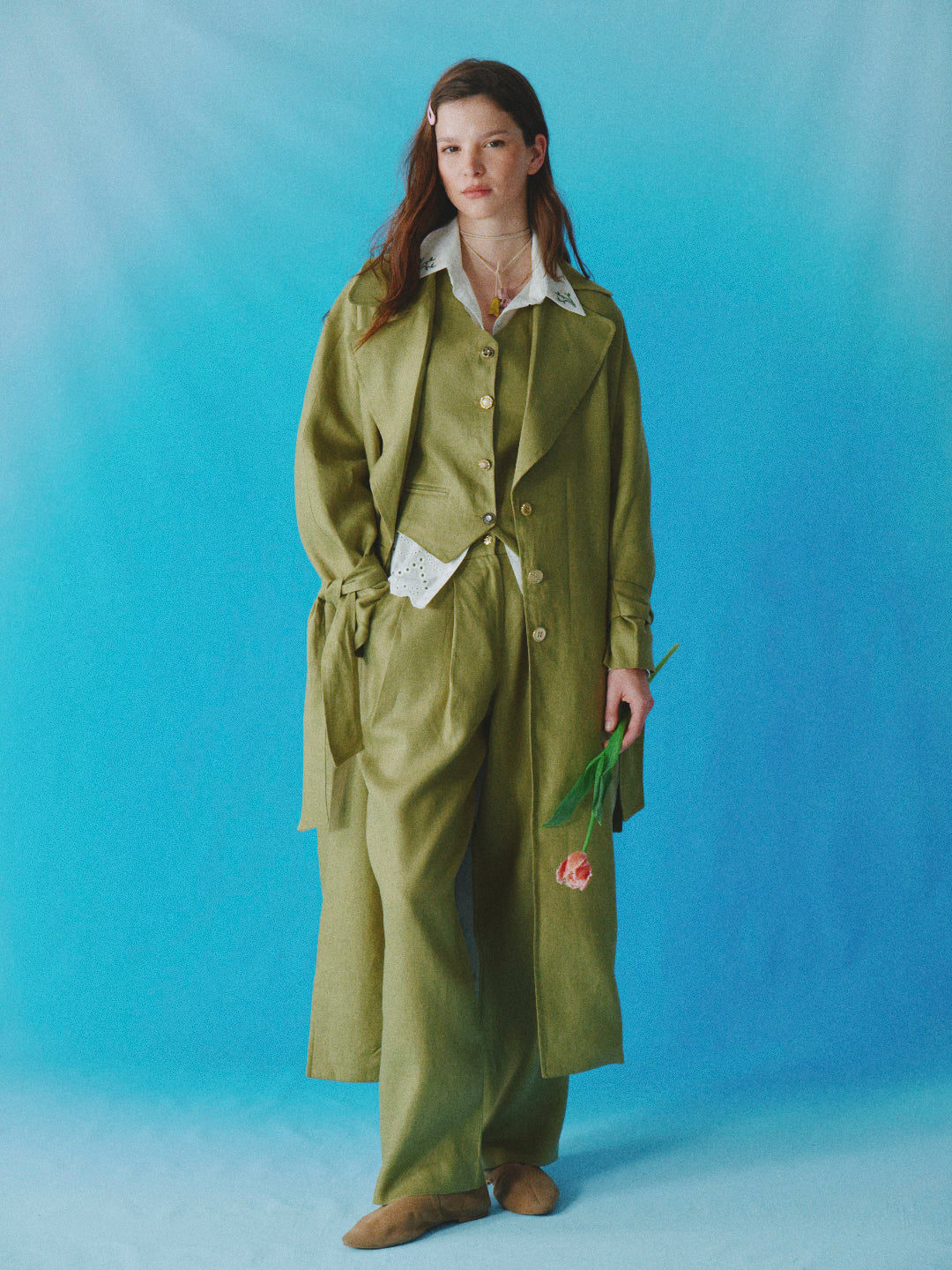 Trench Leonora Oliva