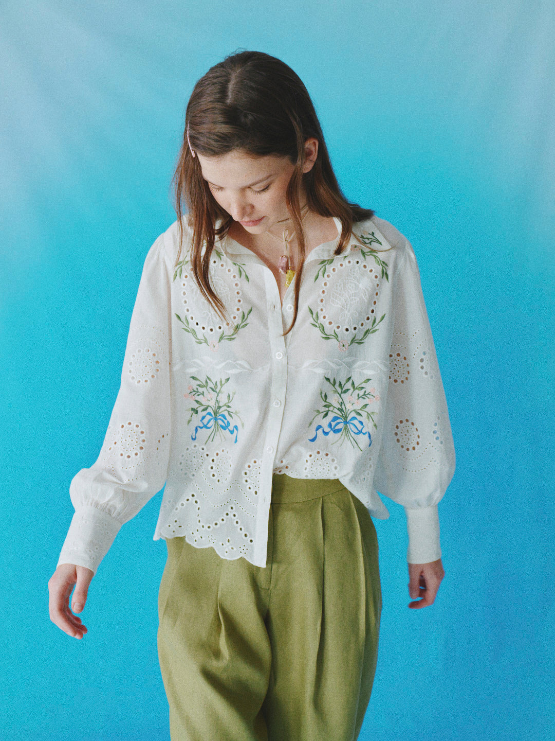 Camisa Enriqueta Blanco