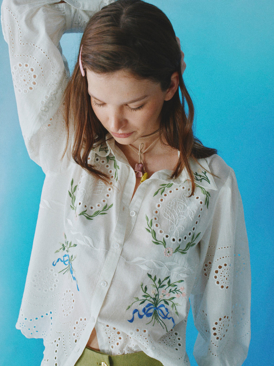 Camisa Enriqueta Blanco