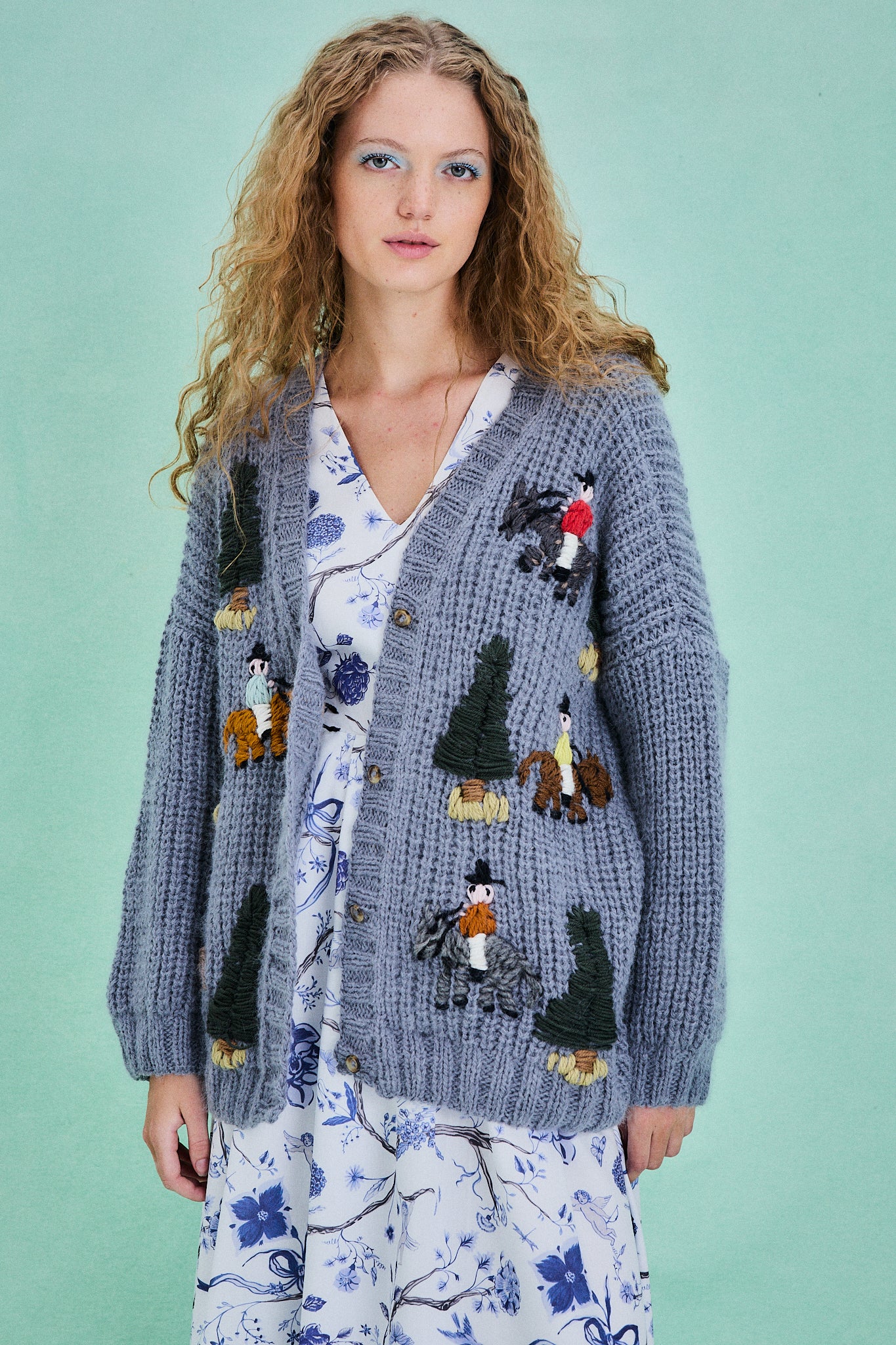 Cardigan Arelauquen gris
