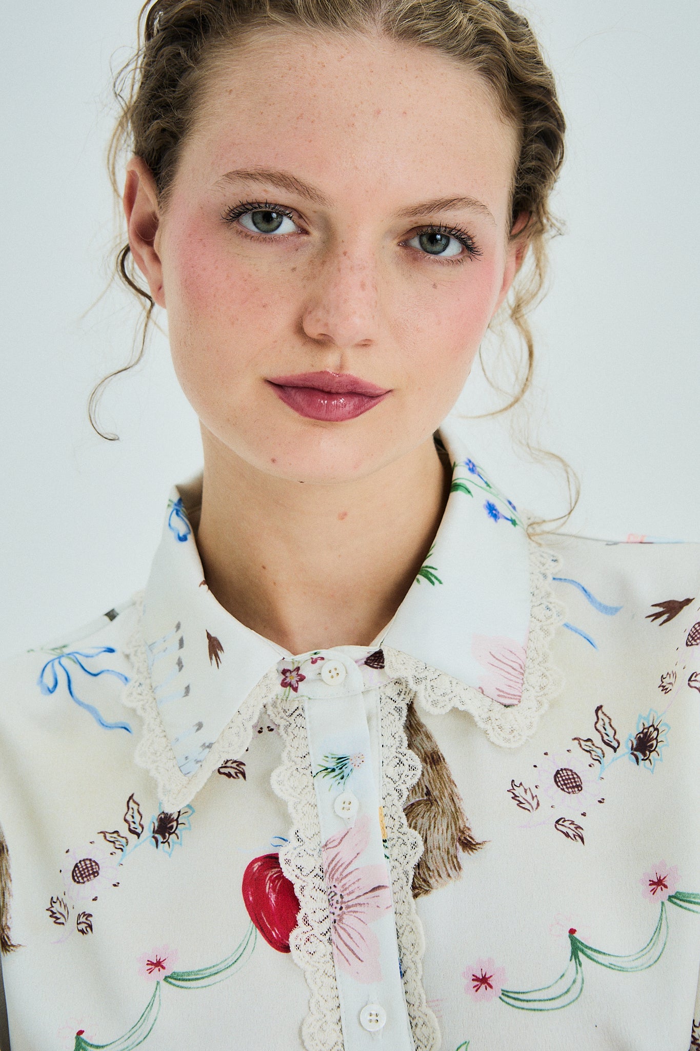 Camisa Abigail crudo