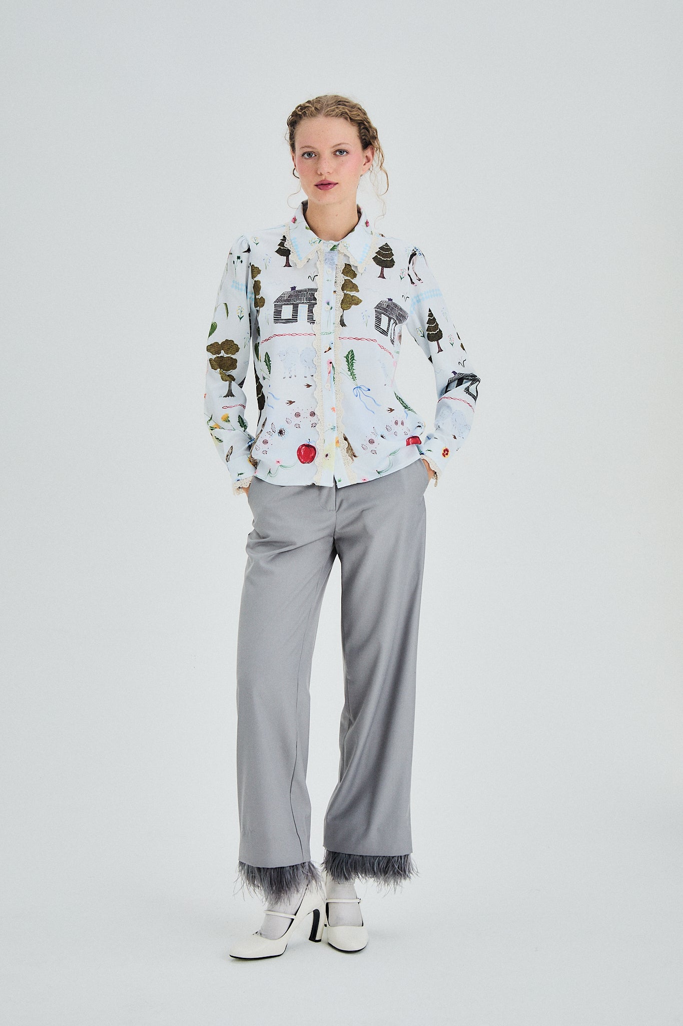 Camisa Abigail Celeste