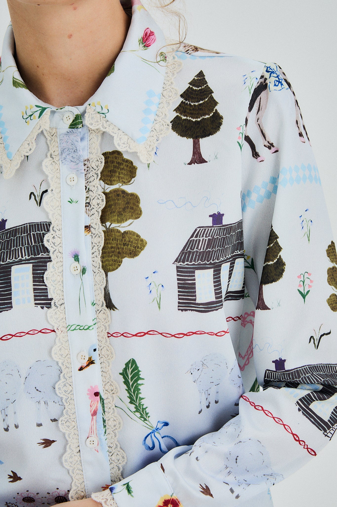 Camisa Abigail Celeste