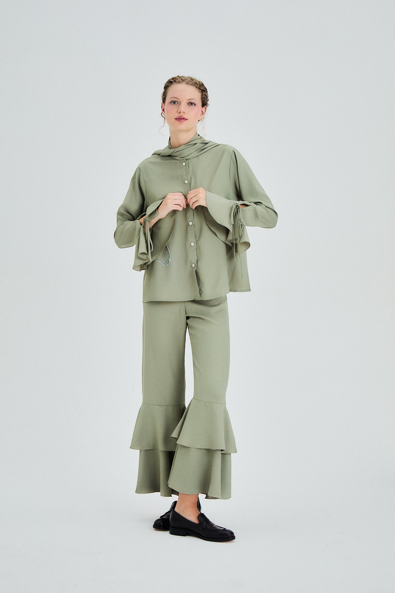 Camisa Esquel verde