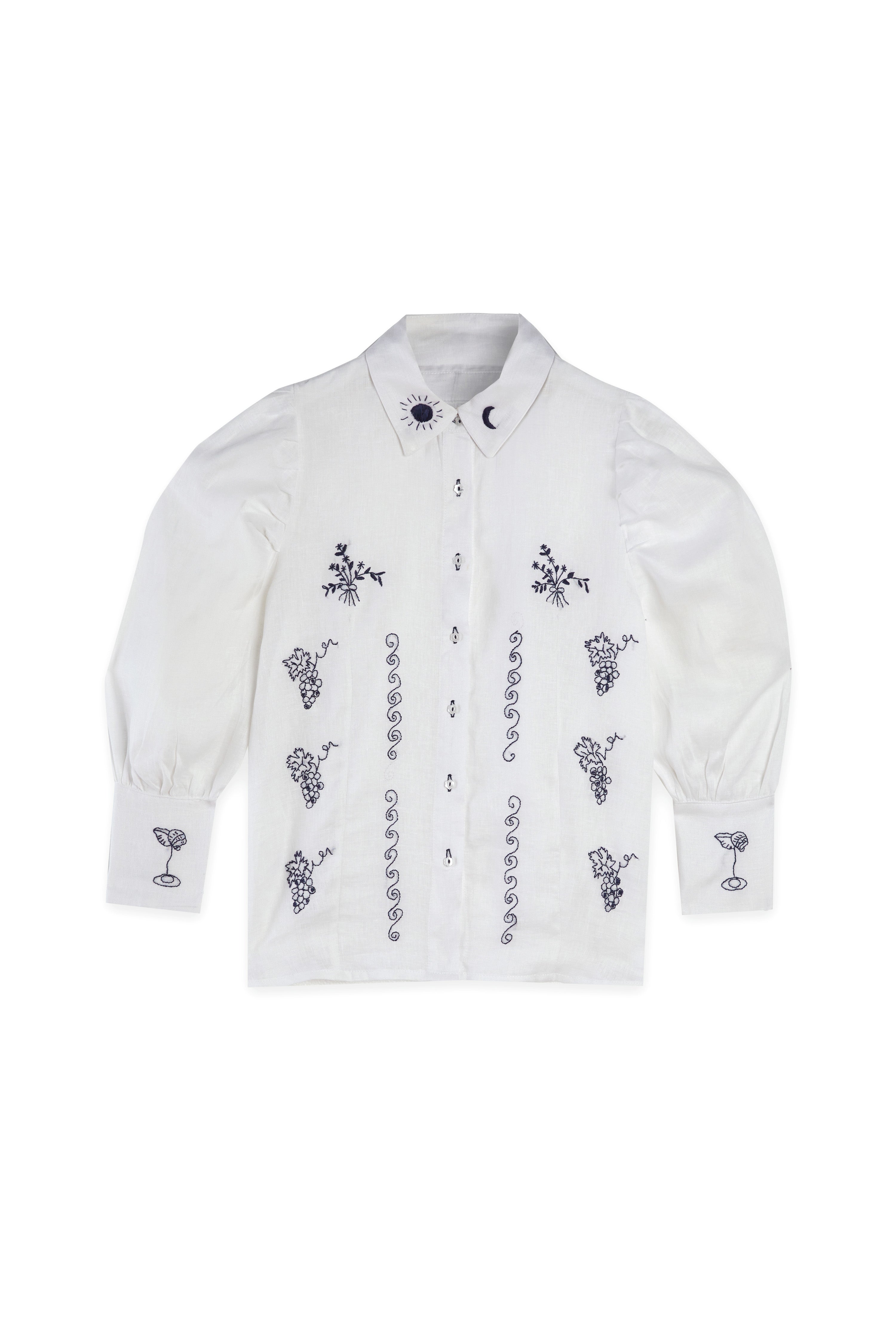 Camisa Violet blanca
