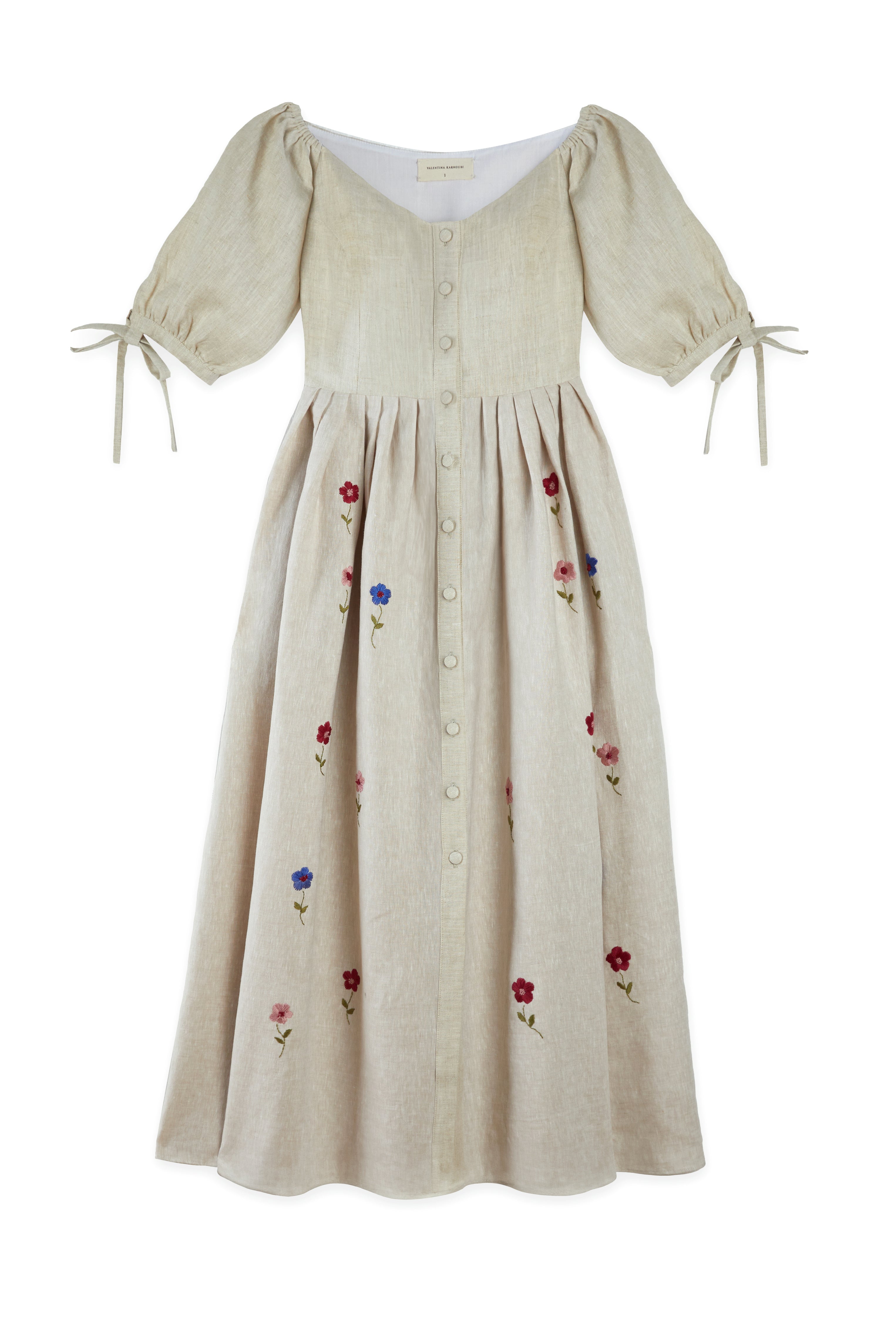 Vestido Caliope crema