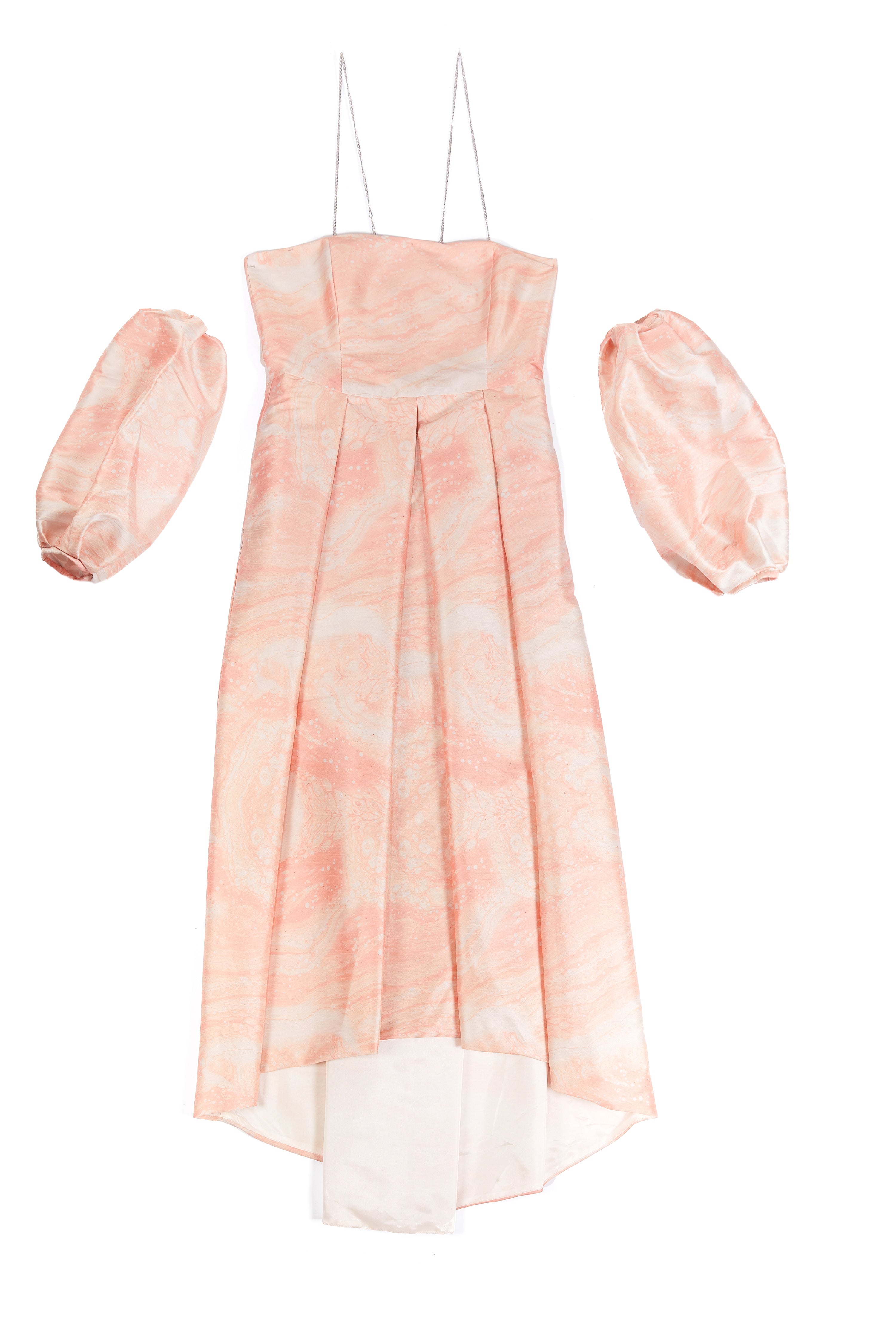 Vestido Jose Ignacio rosa liquid