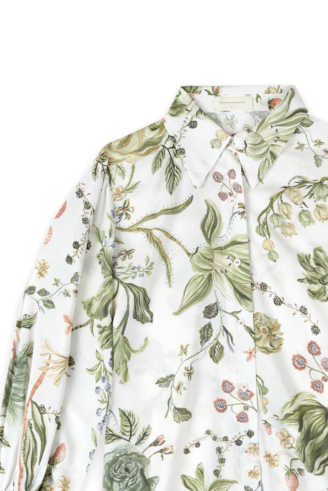 Camisa Magnolia botanic color